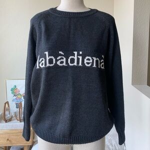 Labàdienà designer knit sweater